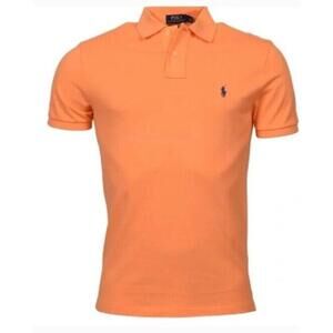 Polo Ralph Lauren Polo Shirt Short Sleeve  XLT Orange NWT